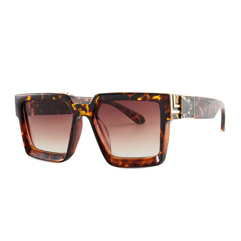 Wholesale PC Unisex Square Frame Sunglasses